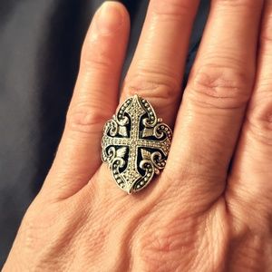 Scott Kay Sterling Silver Saddle Ring